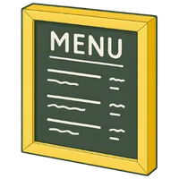 menu pizzerii