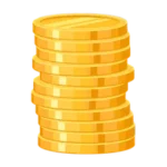monety na stosie